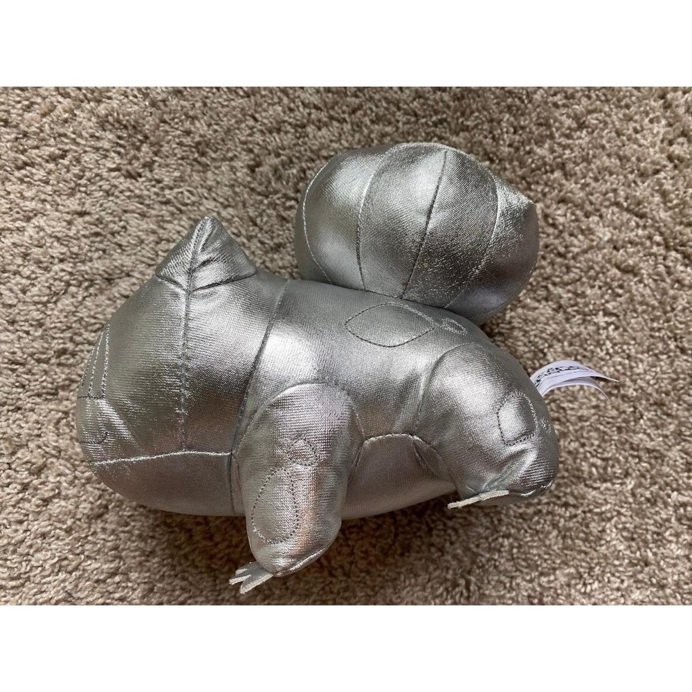 Pokémon Plush Bulbasaur Silver Stuffed Animal Metallic Metal 7" SKU27